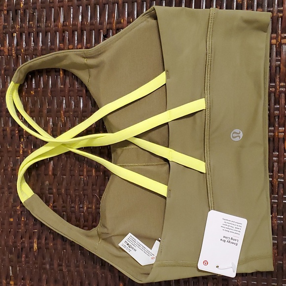 SZ.4 LULULEMON ENERGY LONG LINE BRA - Picture 3 of 3